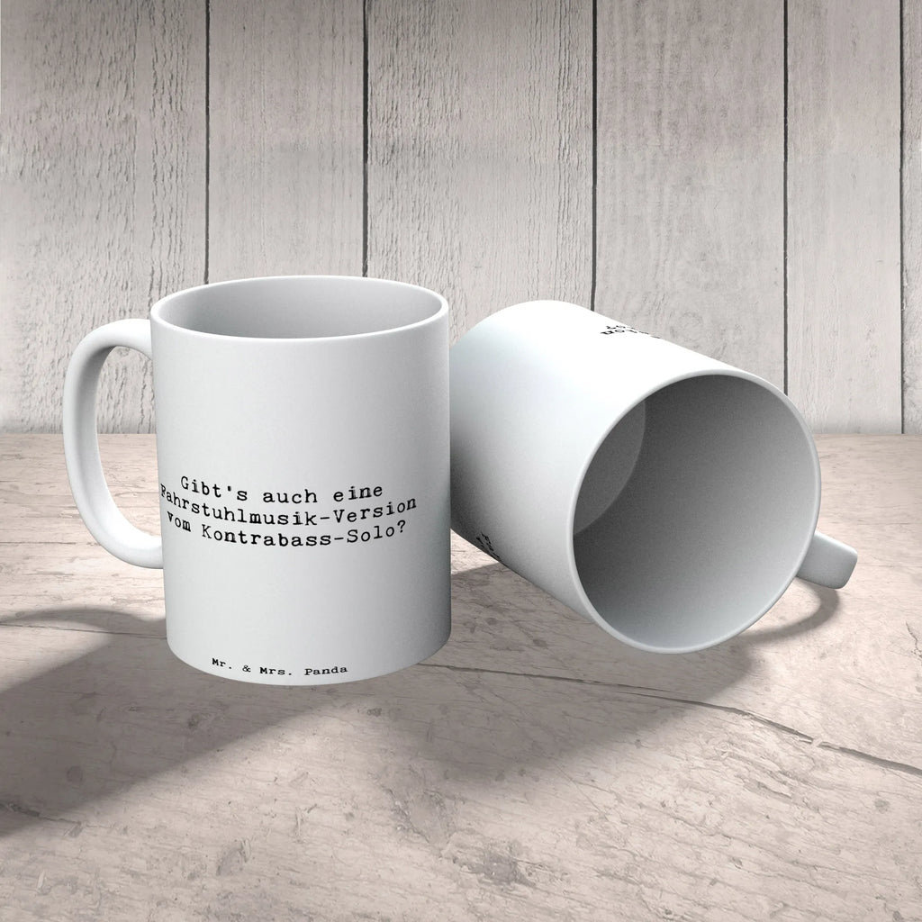 Mug Saying Gibt's auch eine Fahrstuhlmusik-Version vom Kontrabass-Solo? Tasse mit Zitaten, Bürotasse, Kaffeetasse, Tasse, Keramiktasse, Teetasse, Porzellantasse, Tasse mit Motiven, Geschenktasse, Instrumente, Geschenke Musiker, Musikliebhaber