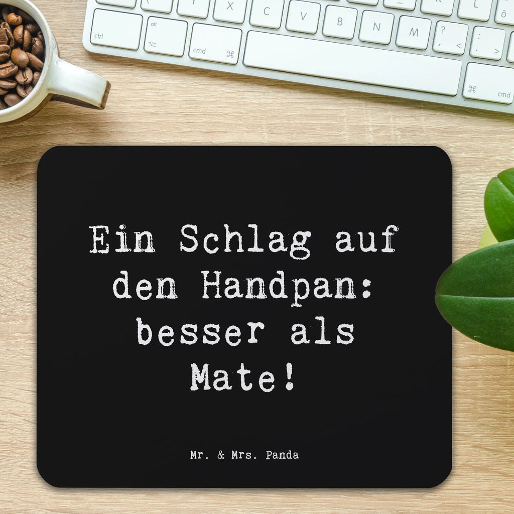 Mauspad Spruch Handpan Zauber Mauspad, Büroausstattung, Mausunterlage, Mousepad, Computer zubehör, Mauspad Büro, PC Zubehör, Einzigartiges Mauspad, Arbeitszimmer, Designer Mauspad, Instrumente, Geschenke Musiker, Musikliebhaber