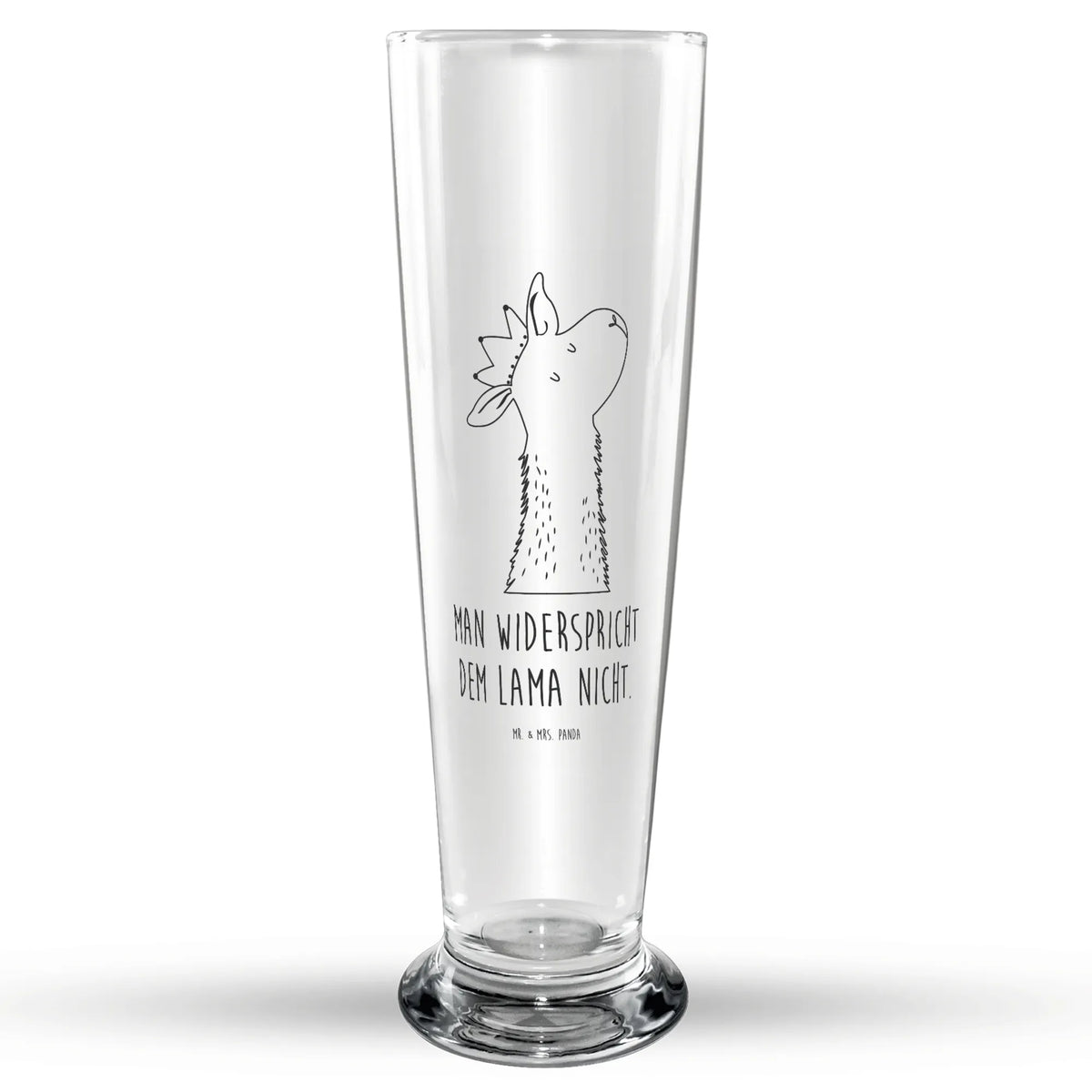 Bierglas Lamakopf König Bier Glas, Bierglas, Glasbierglas, Trinkglas, Bierbecher, Glasbecher, Lama, Alpaka, Lamas, Abitur, Chef, König, Papa, Abi, Vorgesetzter, Büro Kollege, Kollegin, Mama, Königin, Freundin