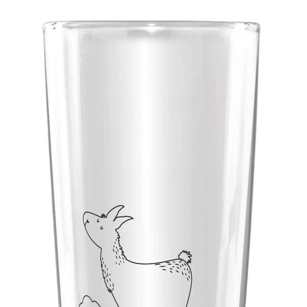 szklanka piwa lama tęcza Lama, Alpaka