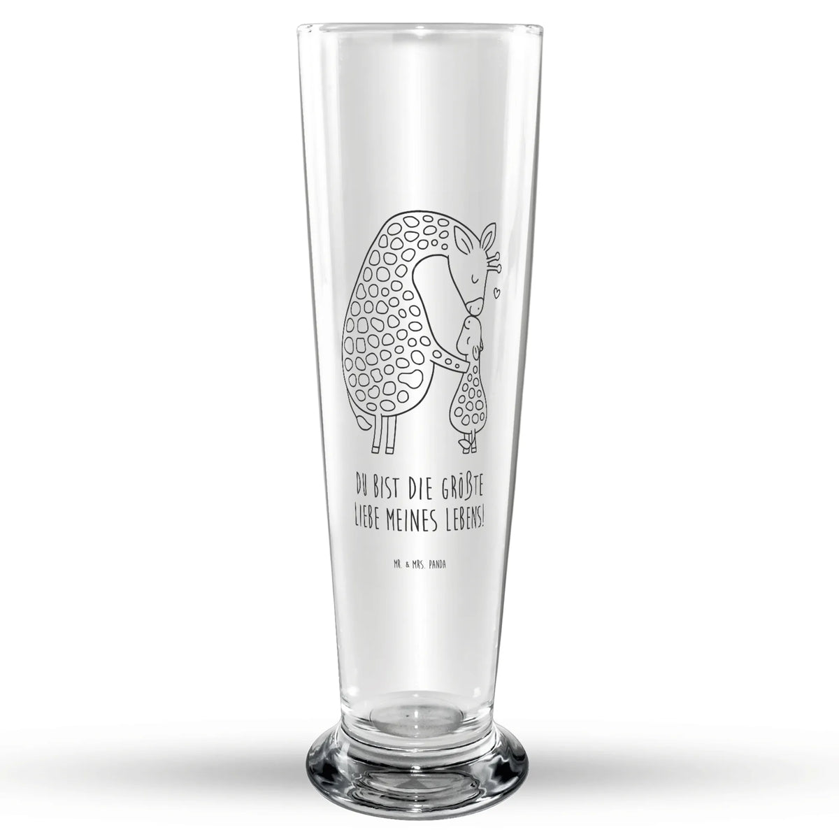 Beer glass giraffe child