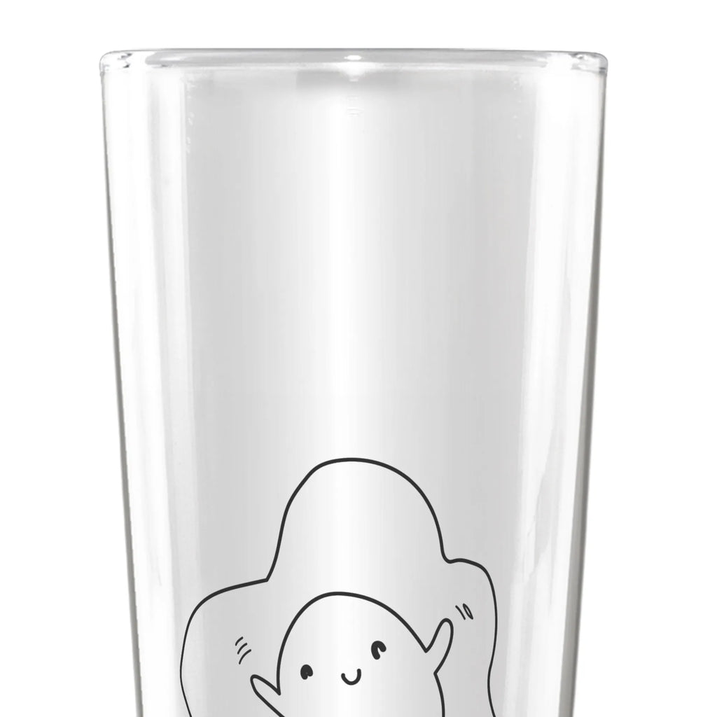 Personalized Beer Glass Fried egg egg small animals, cute, funny, cute animal motives, hand drawn, small world, funny sayings, good mood, happy, gifts, gift ideas, special gifts, animal lover, card, nice, day, Egg, love, fried egg