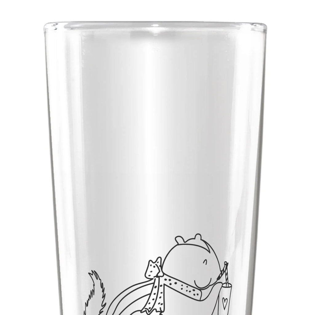 Personalized Beer Glass Squirrel smoothies small animals, cute, funny, cute animal motives, hand drawn, small world, funny sayings, good mood, happy, gifts, gift ideas, special gifts, animal lover, card, squirrels, diet, Green smoothies, weight loss, chipmunks