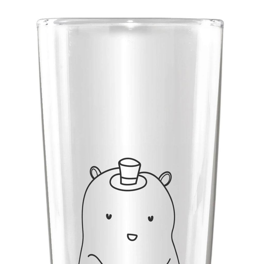 Spersonalizowany kufel do piwa Chomik kapelusz Motywy zwierzęce, dobra energia, zabawne powiedzonka, zwierzęta