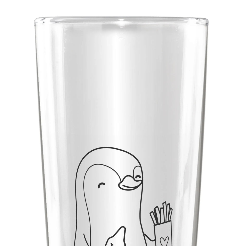 Personalized Beer Glass penguin French fries Love, Loving, Two, Together, Marriage, Engagement, Proposal of marriage, Love gift, gift for her, gift for him, anniversary gift, Valentine&#39;s Day Gift for Women Love Gift Anniversary Wedding Anniversary Party Favor Gift for Girlfriend Gift for Partner Boyfriend Gift Token of Love for Men for Husband