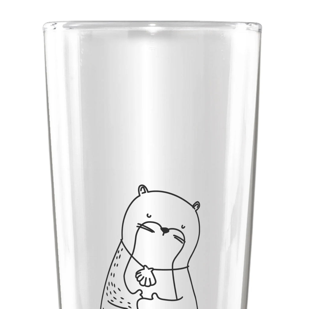 Spersonalizowany kufel do piwa wydra muszla Kuna, wydra, morska wydra