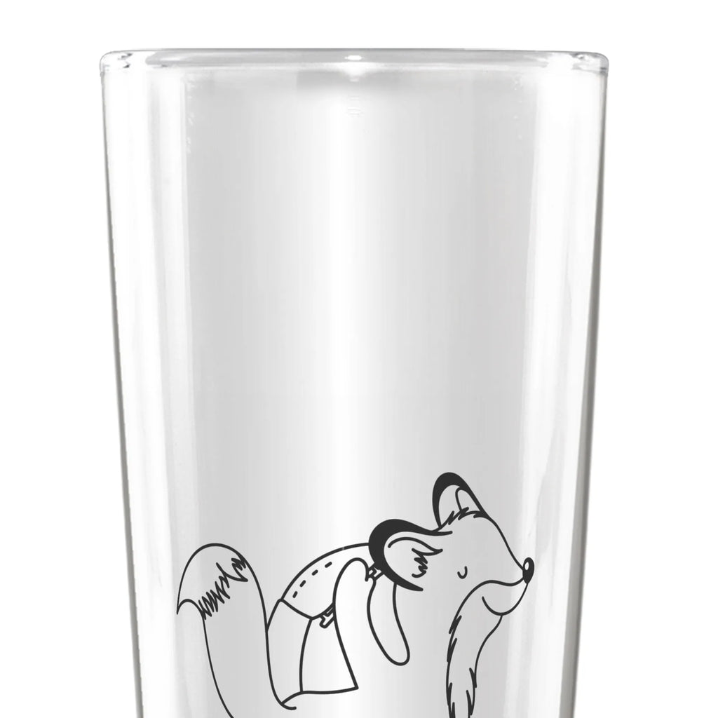 Personalized Beer Glass Fox figure skater Gift, sport, hobby, giving, thank you, award, profit, athlete, figure skater, Figure skater, ice art