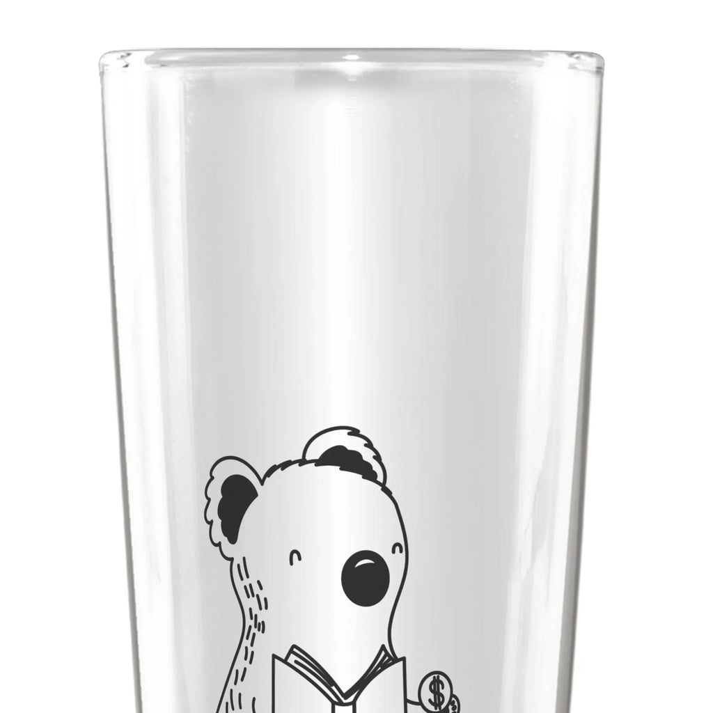 Personalized Beer Glass Koala bear collect coins Gift, sport, hobby, giving, thank you, award, profit, athlete, numismatics, Collecting coins, coins from all over the world
