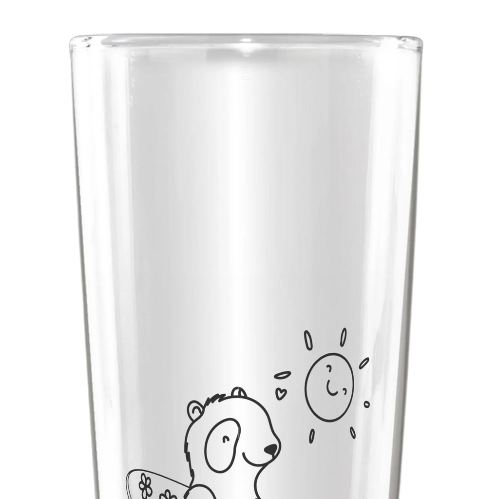 Personalized Beer Glass panda surfing Gift, sport, hobby, giving, thank you, award, profit, athlete, surf school, surfing, Surfing