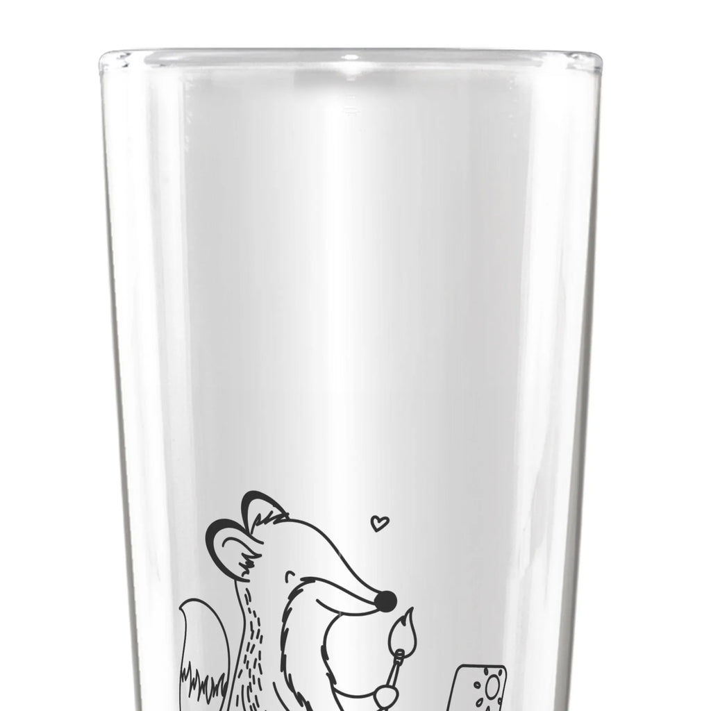 Personalized Beer Glass Fox To paint Gift, sport, hobby, giving, thank you, award, profit, athlete, Painting, hobby artist, drawing, artist