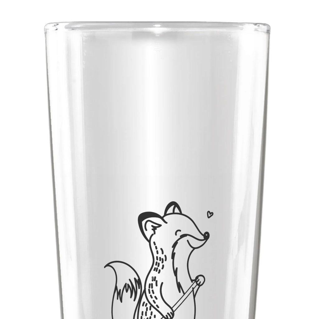 Personalized Beer Glass Fox Stand up paddling Gift, sport, hobby, giving, thank you, award, profit, athlete, Stand Up Paddling, stand up paddle, subben, SUB, Paddle Boarding