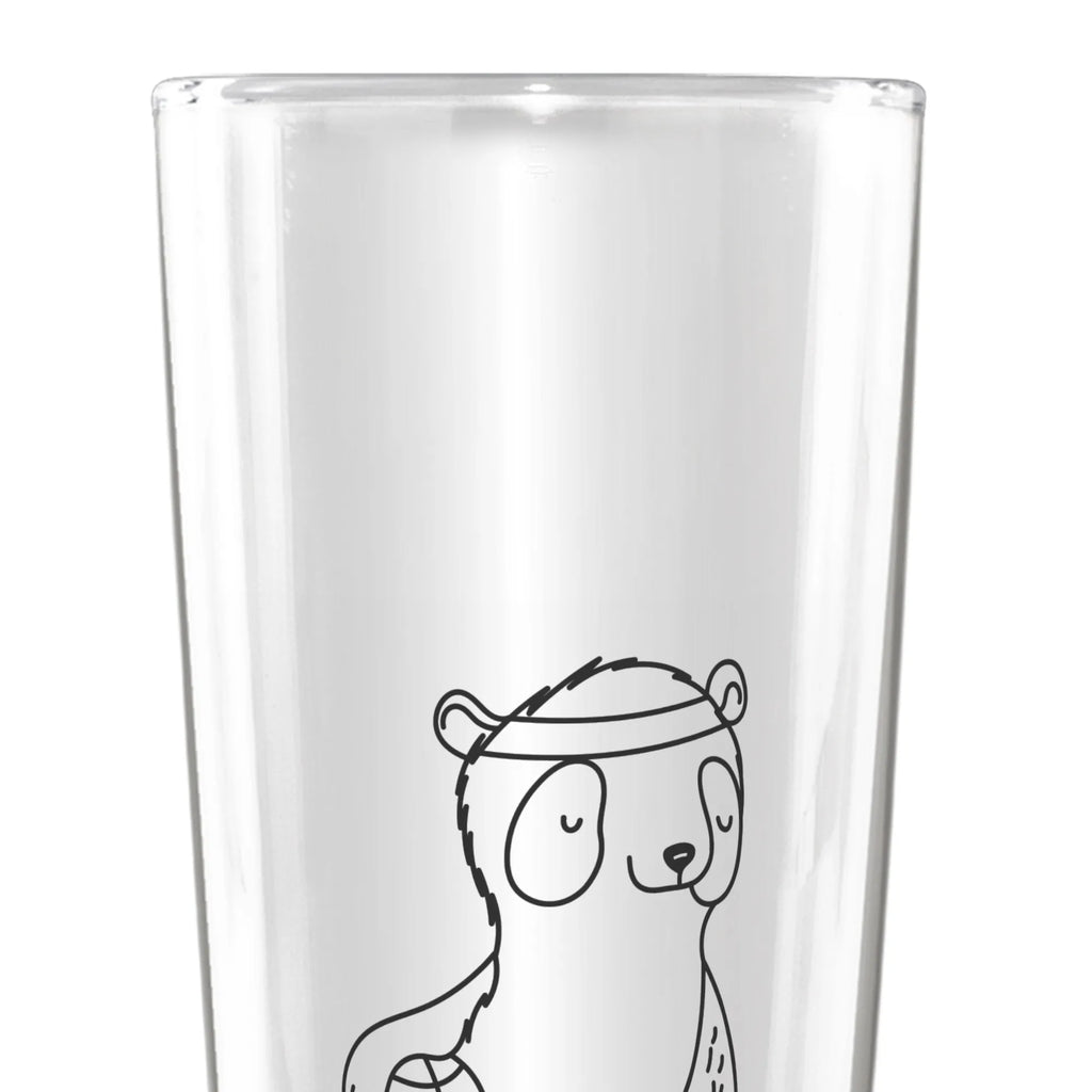 Personalized Beer Glass panda basketball Gift, sport, hobby, giving, thank you, award, profit, athlete, basketball, basketball court, basketball club, basketball association