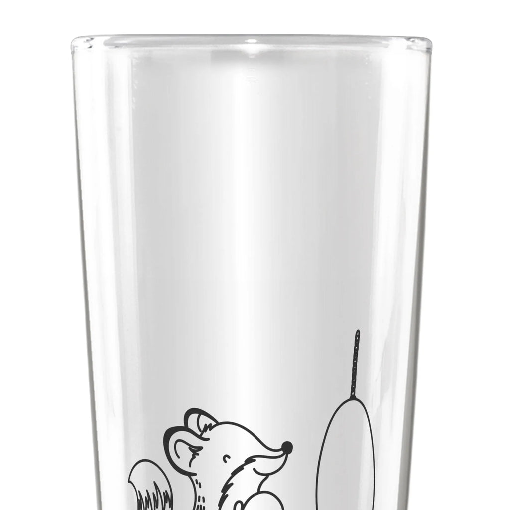 Personalized Beer Glass Fox boxing Gift, sport, hobby, giving, thank you, award, profit, athlete, boxing match, boxing, boxing training