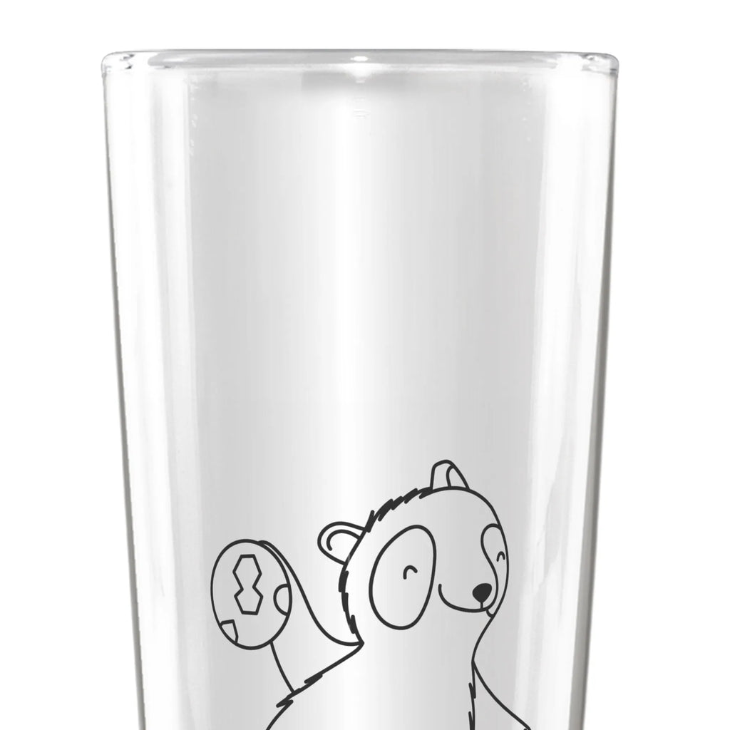 Spersonalizowany kufel do piwa Panda grać w piłkę ręczną Prezent, Sport, Dyscyplina sportowa, Hobby, Darować, Dziękuję, Dzięki, Wyróżnienie, Wygrana, Sportowiec