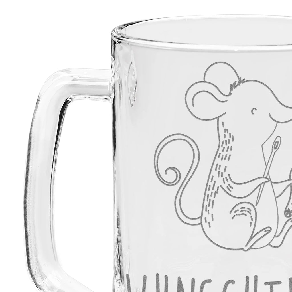 Personalizowany kufel do piwa z grawerem mysz Szycie Prezent, Sport, Dyscyplina sportowa, Hobby, Darować, Dziękuję, Dzięki, Wyróżnienie, Wygrana, Sportowiec