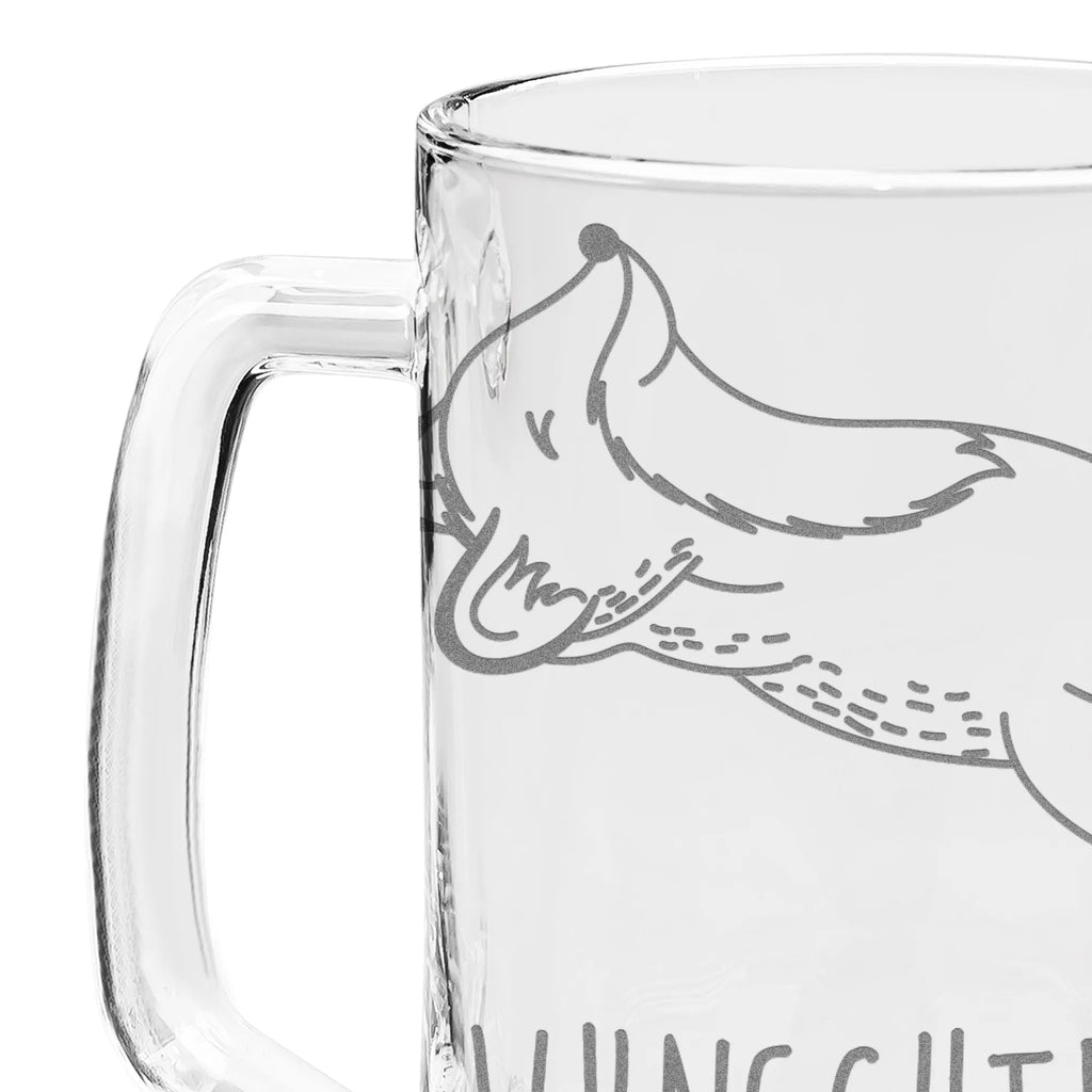 Personalizowany kufel do piwa z grawerem Lis brzuszki Prezent, Sport, Dyscyplina sportowa, Hobby, Darować, Dziękuję, Dzięki, Wyróżnienie, Wygrana, Sportowiec