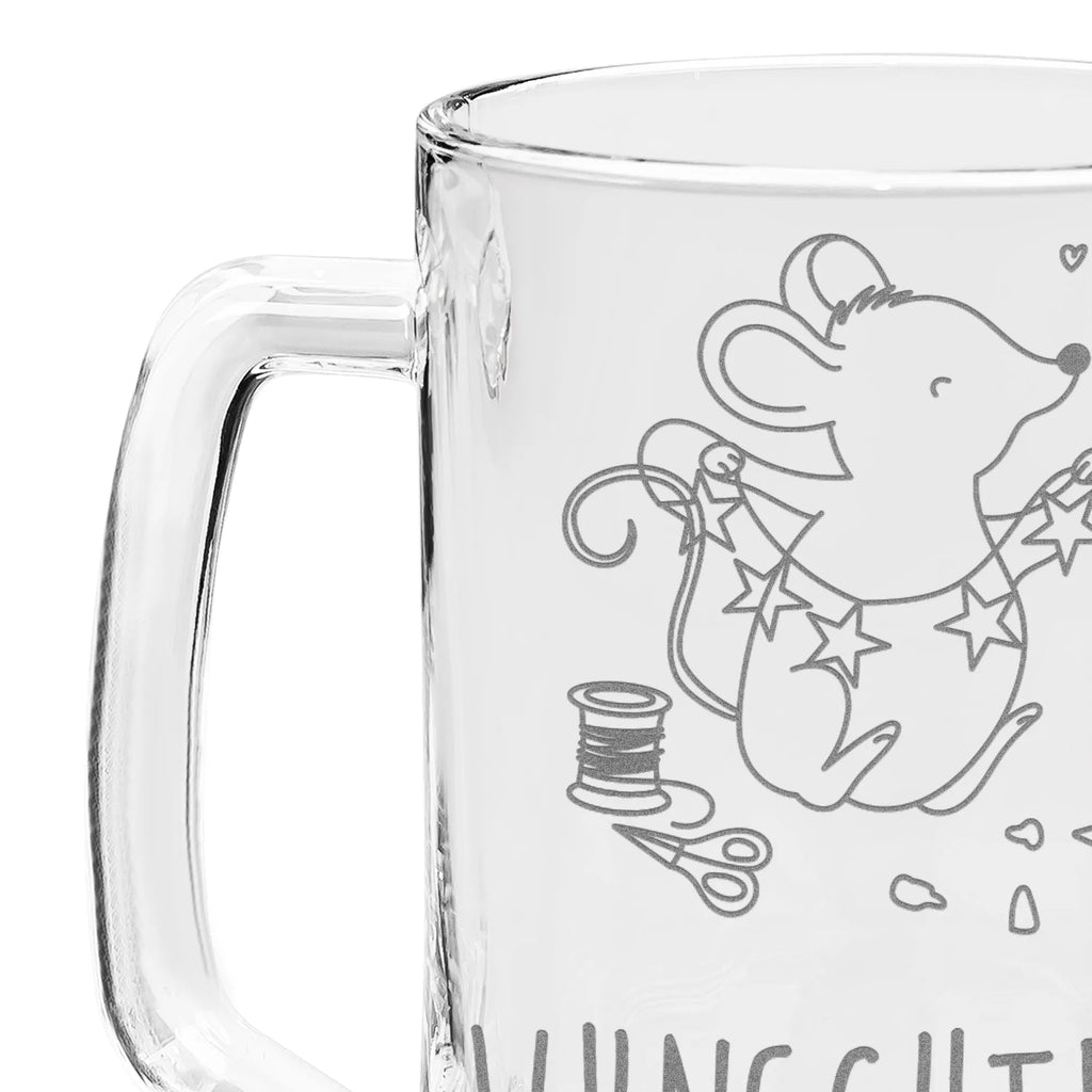 Personalized Engraved Beer Mug Mouse Craft Gift, sport, hobby, giving, thank you, award, profit, athlete, Crafts, creative crafts, DIY