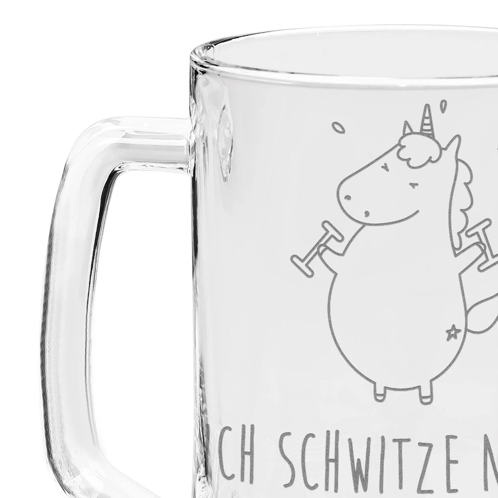 Engraved Beer Mug unicorn fitness unicorn, unicorns, Sixpack, Sports, Diet, Fitnessstudio, Unicorn, Fitness, Dieting, Unicorns, model, English, Gym