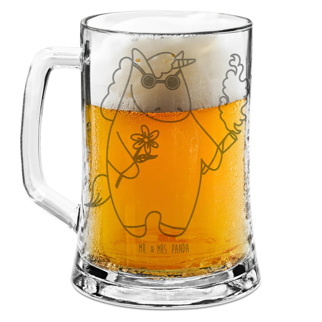 Engraved Beer Mug unicorn Woodstock unicorn, unicorns, party, woodstock, Funny, Unicorn, fun, witty, smoking, joint, present friend, smoke, alcohol, cigarette, birthday gift