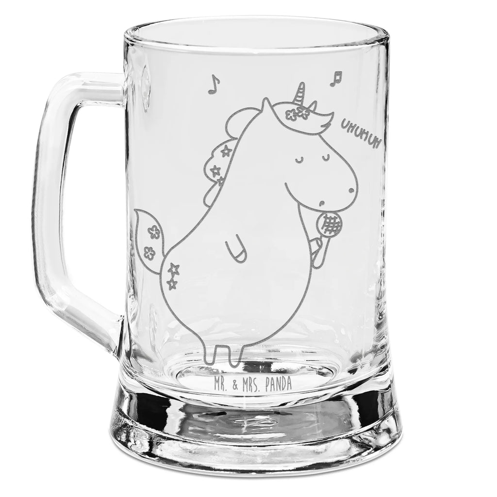 Engraved Beer Mug unicorn Singer unicorn, unicorns, confetti, party, Unicorn, celebration, glitter, Singer gift, birthday, unicorn saying, disco, Singer present, Birthday