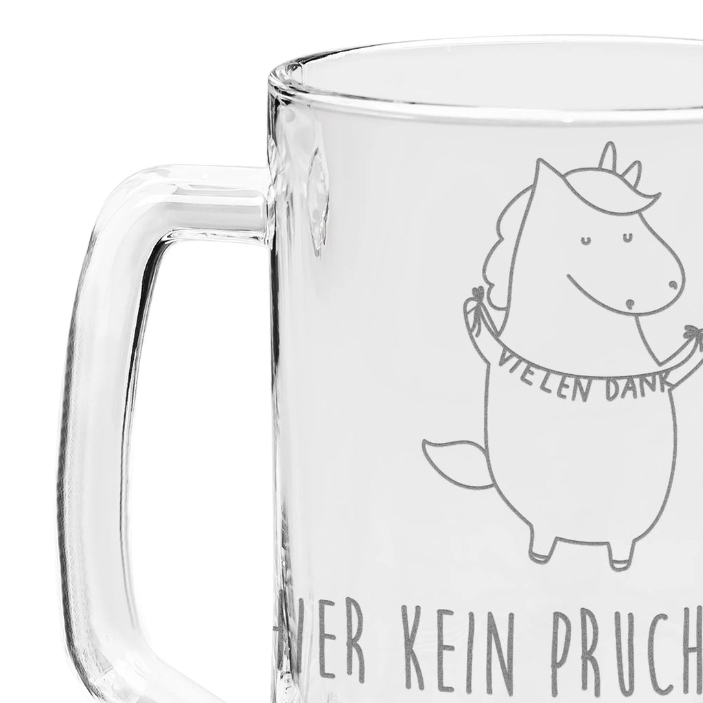 Engraved Beer Mug unicorn Thank you very much unicorn, unicorns, thank you, thank you gift, thanks, Thank you present, thanksgiving