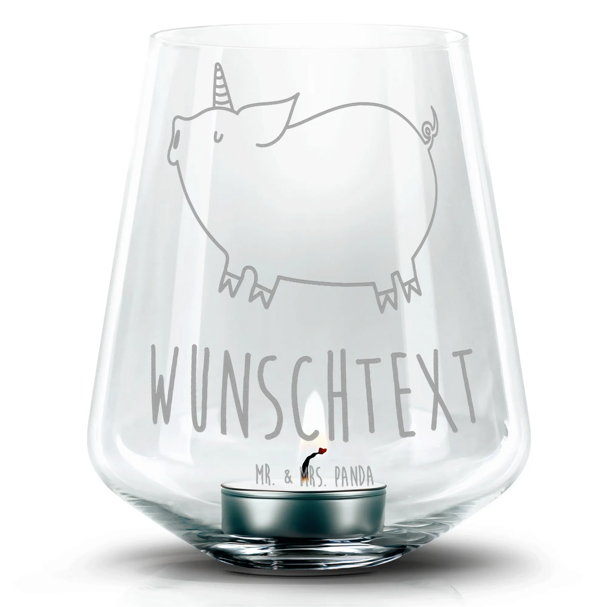Personalized Engraved Lantern unicorn Pig pigcorn, Funny saying, piggycorn, girlfriend gift