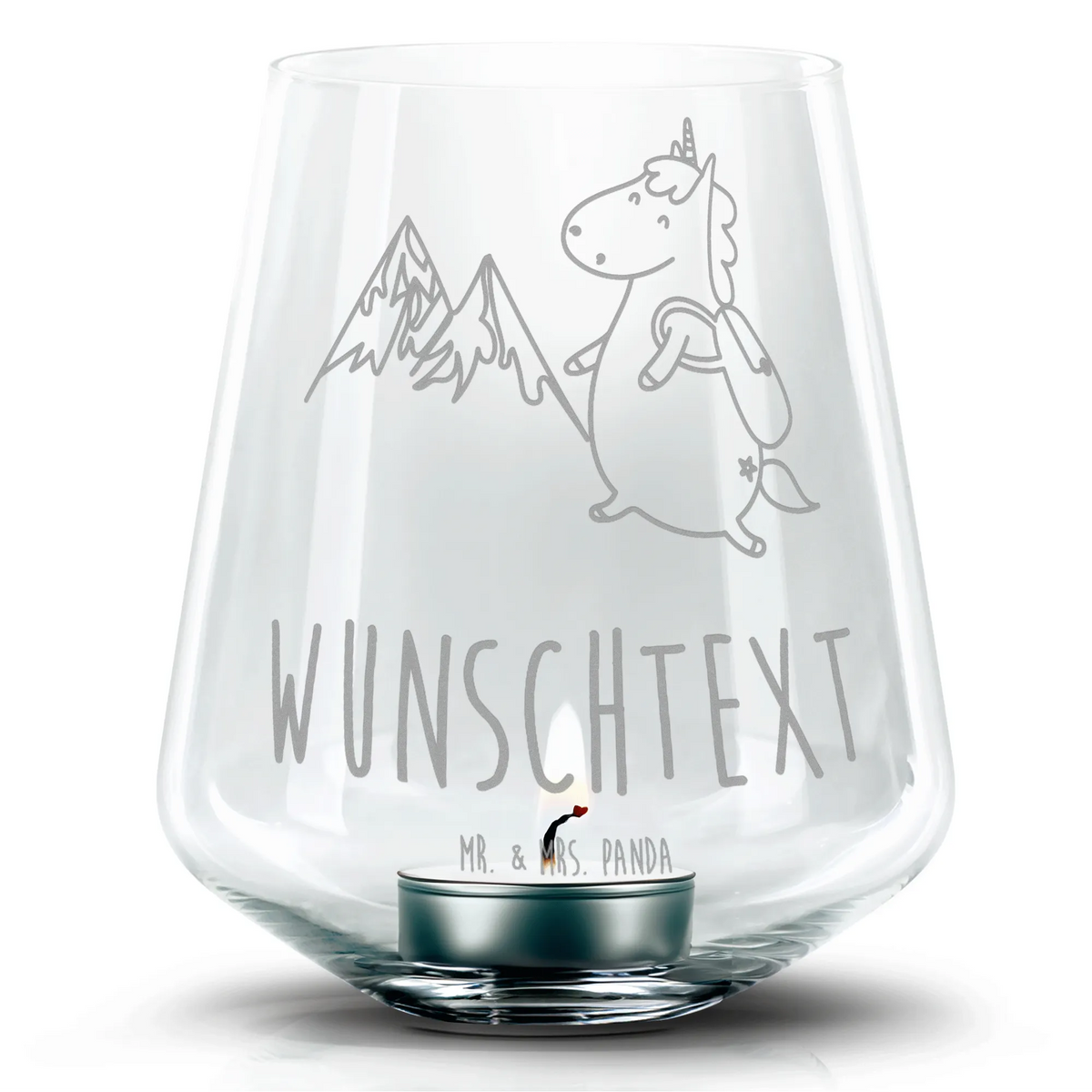 Personalized Engraved Lantern unicorn climber unicorn, unicorns, mountains, travel, world trip, vacation, mountaineer, world traveler, adventurer, explorer, adventure, Einhorn, english