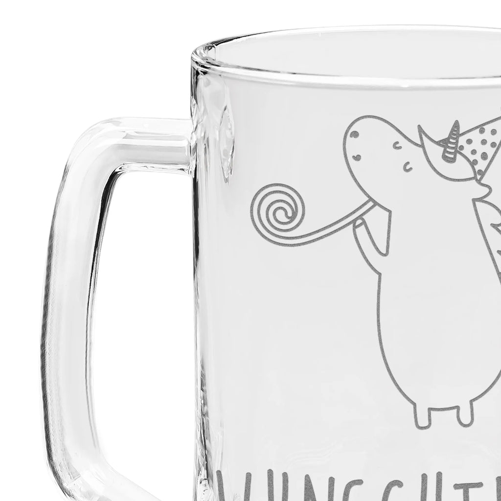 Personalizowany kufel do piwa z grawerem Jednorożec Impreza Jednorożec, jednorożce, dekoracje jednorożca, jednorożec