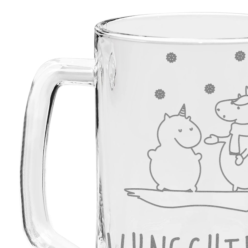 Personalizowany kufel do piwa z grawerem jednorożec Bałwan Jednorożec, jednorożce, dekoracje jednorożca, jednorożec