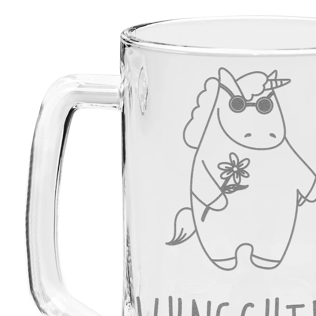 Personalizowany kufel do piwa z grawerem Jednorożec Woodstock Jednorożec, jednorożce, dekoracje jednorożca, jednorożec