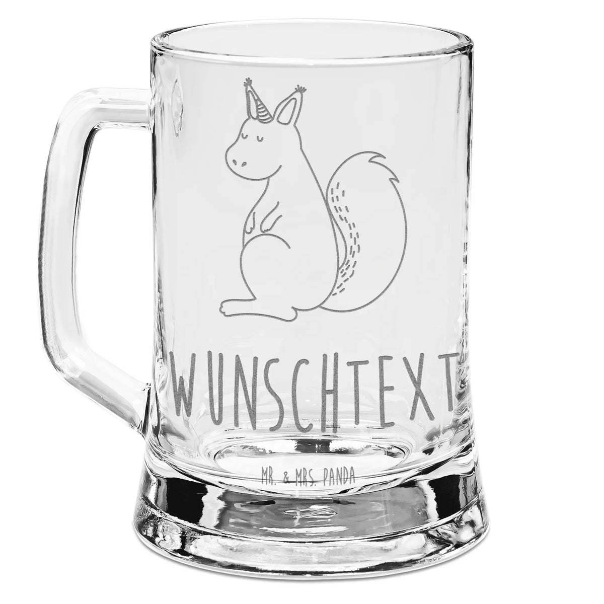 Personalized Engraved Beer Mug unicorn Believe unicorn, unicorns, squirrel