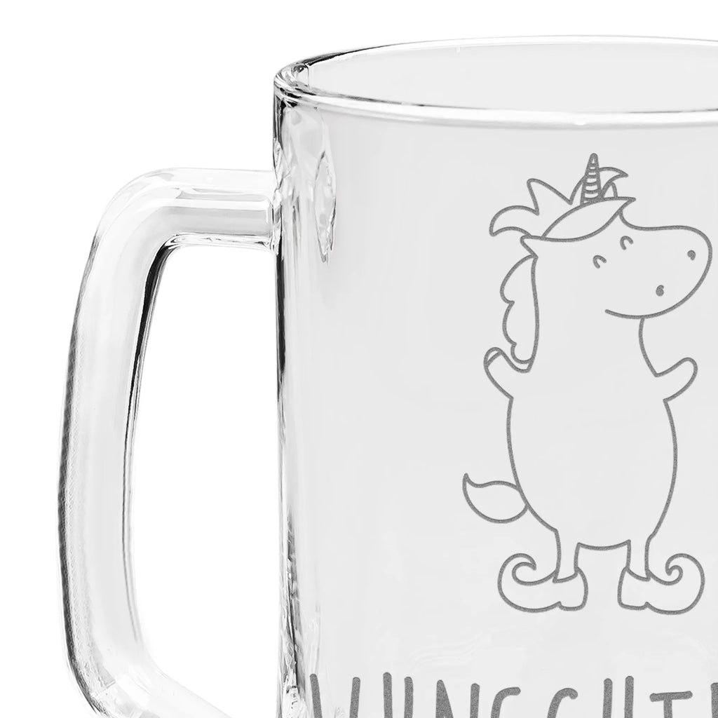 Personalizowany kufel do piwa z grawerem Jednorożec Joker Jednorożec, jednorożce, dekoracje jednorożca, jednorożec