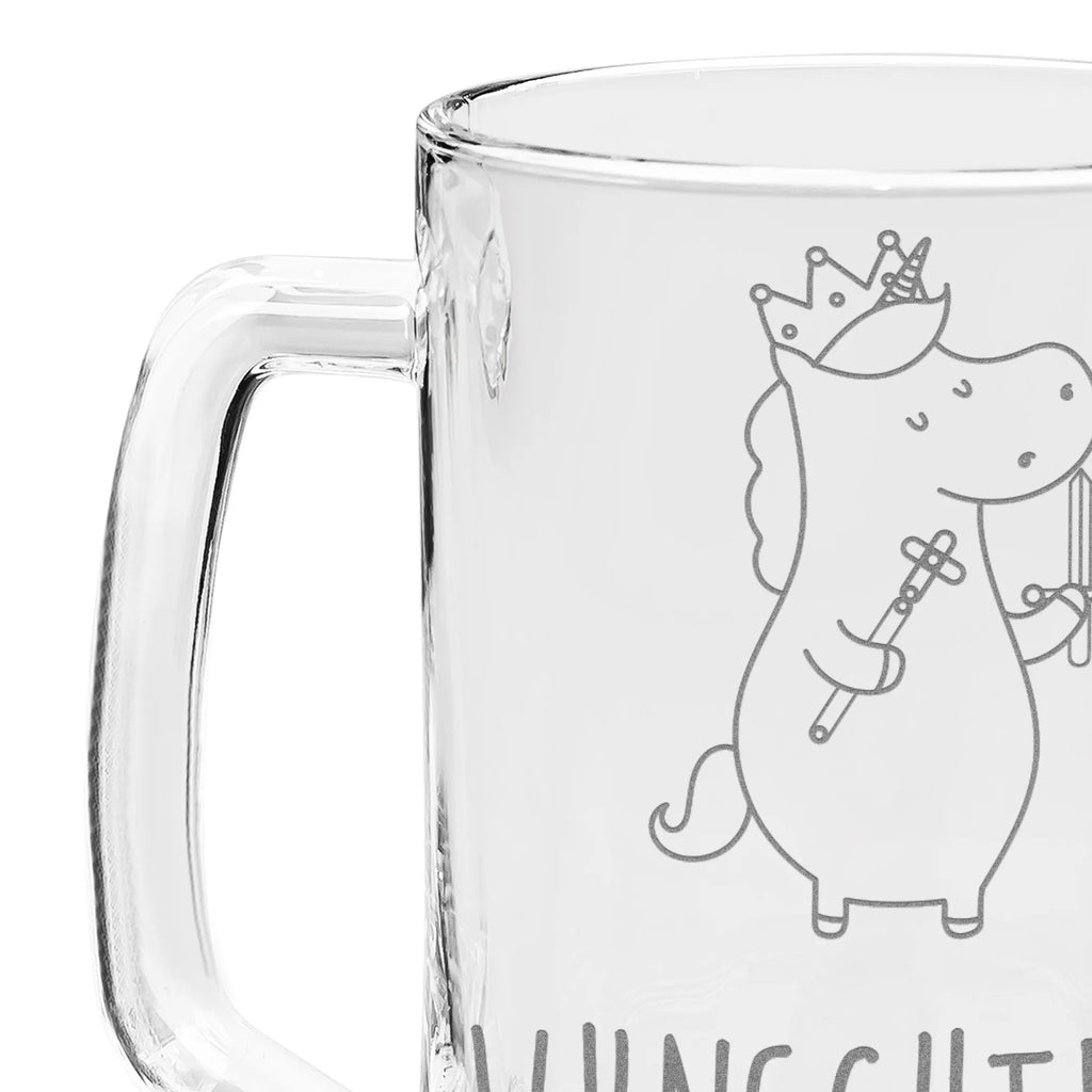 Personalized Engraved Beer Mug unicorn king with sword unicorn, unicorns, Crown, Chancellor, sword, King, present boy, Princess, President, Emperor, Unicorn, Prosecco, gift boyfriend, Ruler