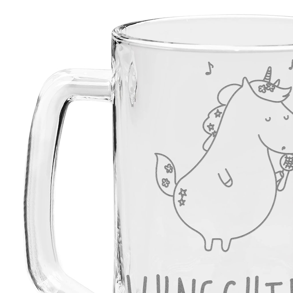 Personalizowany kufel do piwa z grawerem jednorożec Śpiewak Jednorożec, jednorożce, dekoracje jednorożca, jednorożec