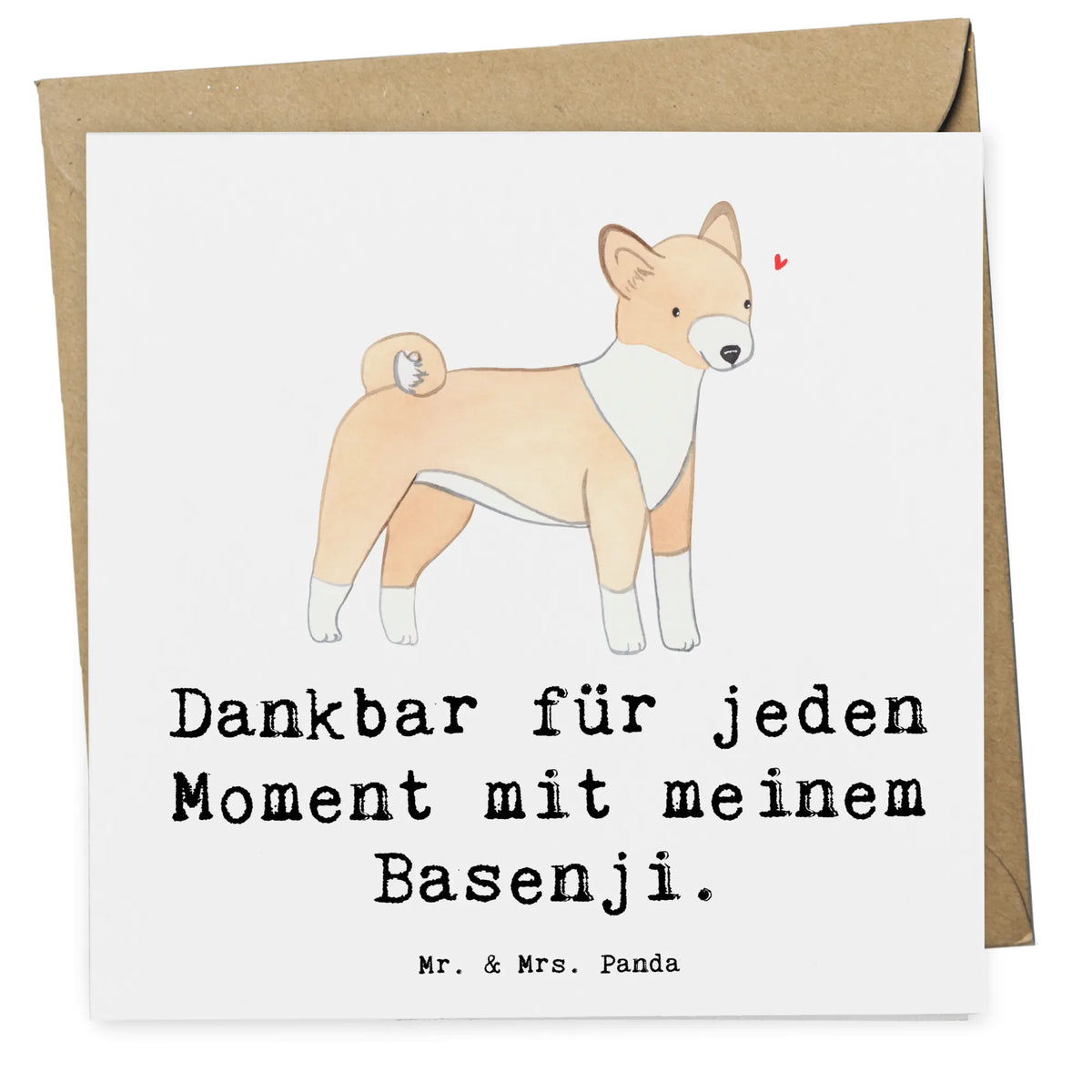 Deluxe Karte Basenji Moment faltkarte, Glückwunschkarte, Klappkarte, Grußkarte, doppelkarte, anlasskarte, Geschenk, Schenken, Hunderasse, Rassehund, Hundebesitzer, Tierfreund, Welpe, Hund, Kongo-Terrier, Basenji