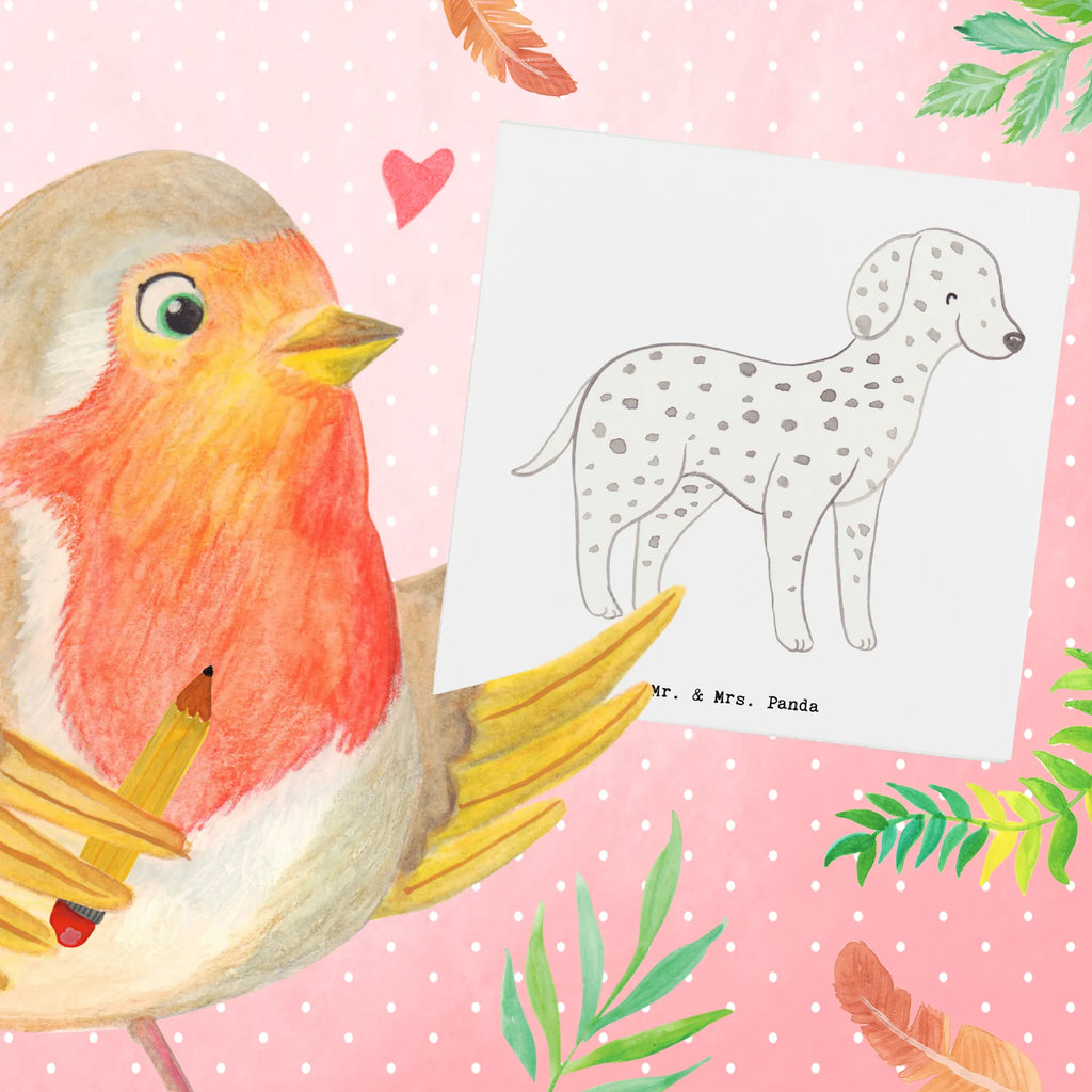 Deluxe Card Dalmatian moment Einladungskarte, Glückwunschkarte, Geburtstagskarte, Hochwertige Grußkarte, Karte, Klappkarte, Hochwertige Klappkarte, Hochzeitskarte, Grußkarte, Hund, Hunderasse, Rassehund, Hundebesitzer, Geschenk, Tierfreund, Schenken, Welpe, Dalmatinac, Dalmatiner