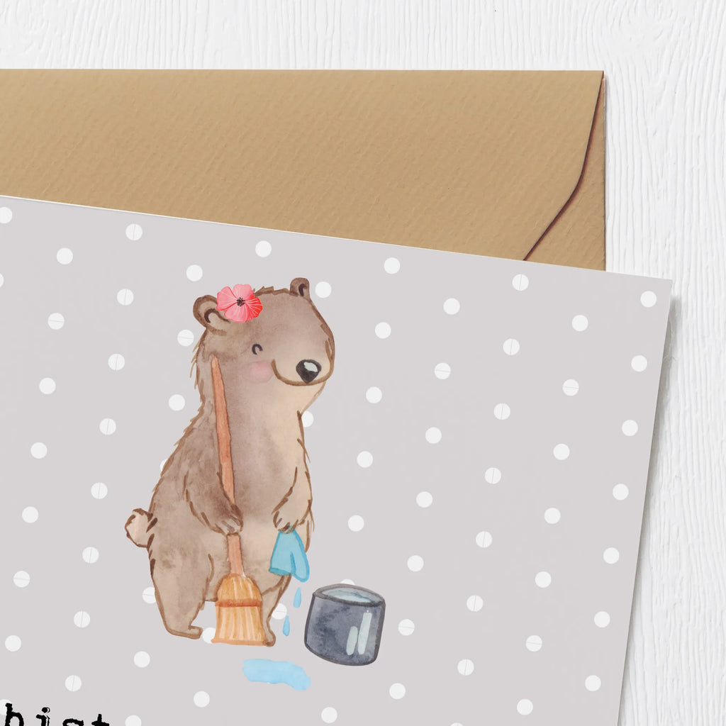 Deluxe Card Cleaning Staff Heart Hochzeitskarte, Geburtstagskarte, Hochwertige Grußkarte, Hochwertige Klappkarte, Einladungskarte, Karte, Glückwunschkarte, Grußkarte, Klappkarte, Beruf, Ausbildung, Jubiläum, Abschied, Rente, Kollege, Kollegin, Geschenk, Schenken, Arbeitskollege, Mitarbeiter, Firma, Danke, Dankeschön