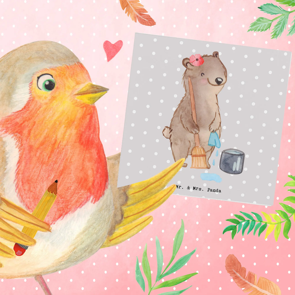 Deluxe Card Cleaning Staff Heart Hochzeitskarte, Geburtstagskarte, Hochwertige Grußkarte, Hochwertige Klappkarte, Einladungskarte, Karte, Glückwunschkarte, Grußkarte, Klappkarte, Beruf, Ausbildung, Jubiläum, Abschied, Rente, Kollege, Kollegin, Geschenk, Schenken, Arbeitskollege, Mitarbeiter, Firma, Danke, Dankeschön