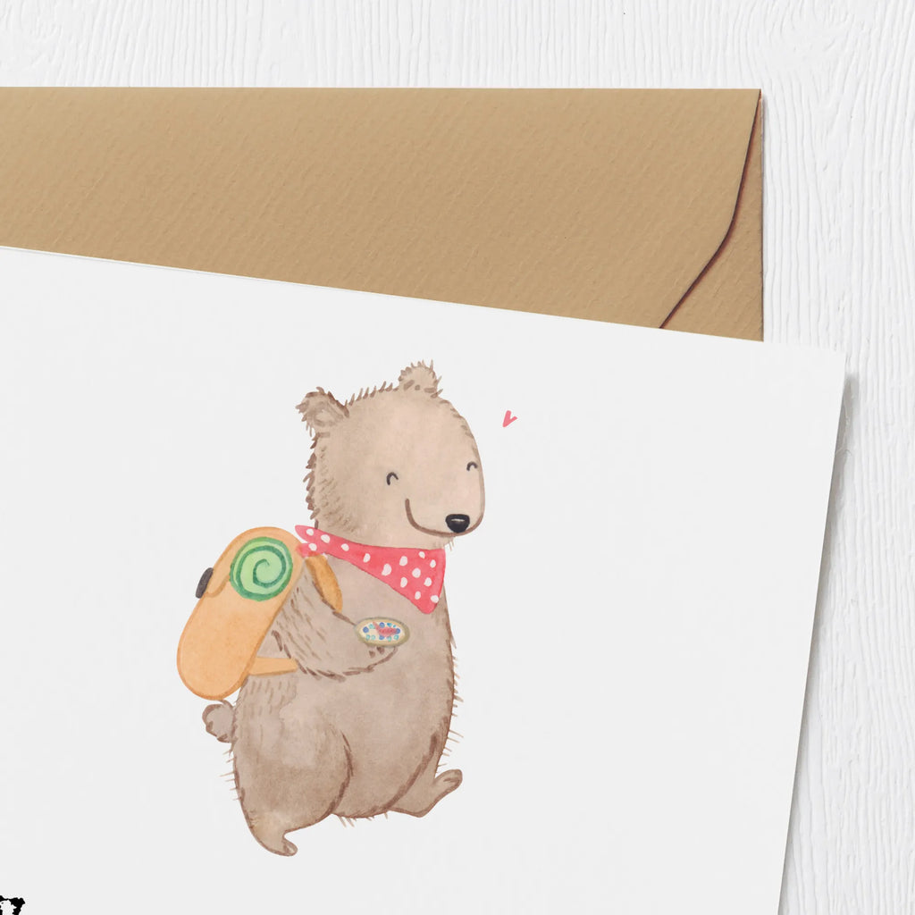 Deluxe Card bear Hike Geburtstagskarte, quadratische karte, Glückwunschkarte, weihnachtskarte, Hochwertige Klappkarte, Gutscheinkarte, Hochwertige Grußkarte, sprüche karten, Hochzeitskarte, lustige karten, Einladungskarte, Klappkarte, Geschenkkarte, Karte, Dankeskarte, geburtskarte, Grußkarte, abschiedskarte, Sportart, Hobby, Danke, Dankeschön, Geschenk, Auszeichnung, Gewinn, Sportler, Schenken, Sport, Natur entdecken, Outdoor Sport, Spazieren, Freizeitsport, Wintertouren, Wandern, Bergsteigen