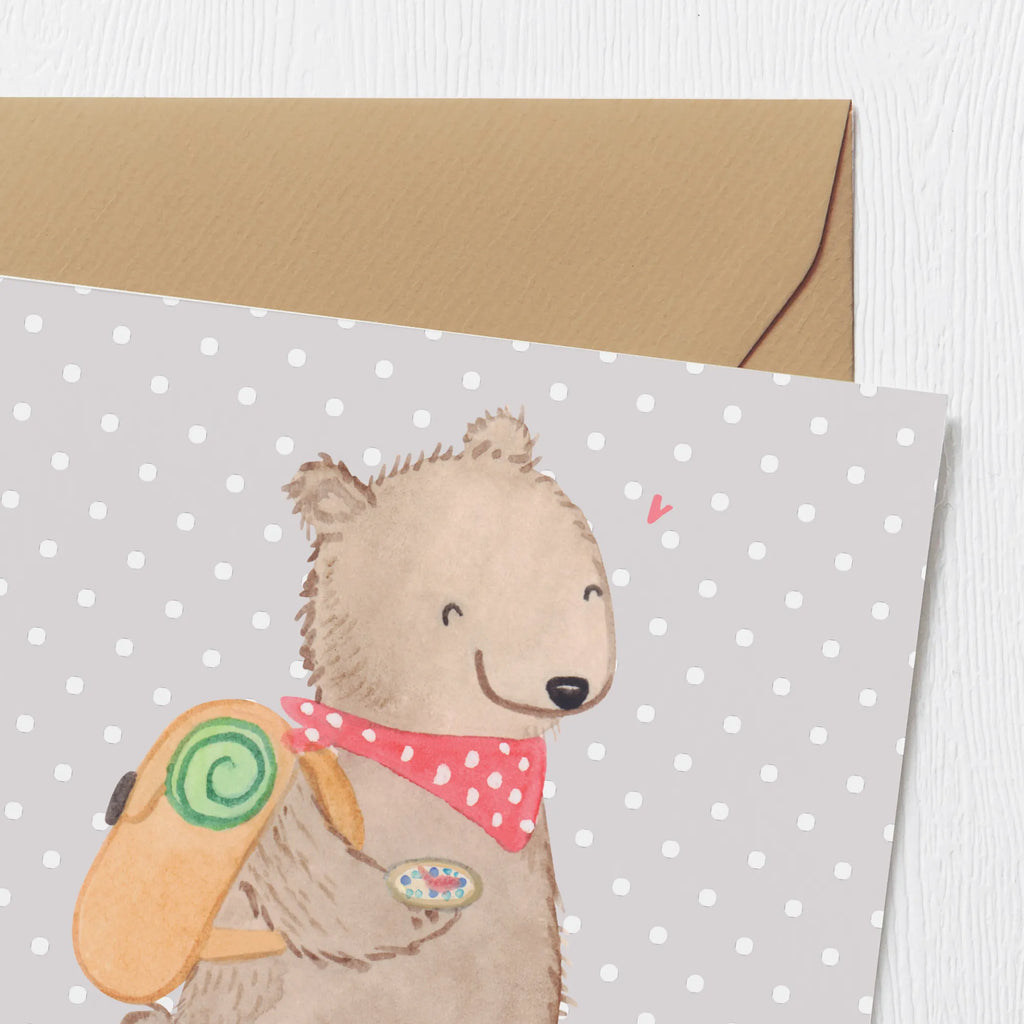 Deluxe Card bear Hike Geburtstagskarte, quadratische karte, Glückwunschkarte, weihnachtskarte, Hochwertige Klappkarte, Gutscheinkarte, Hochwertige Grußkarte, sprüche karten, Hochzeitskarte, lustige karten, Einladungskarte, Klappkarte, Geschenkkarte, Karte, Dankeskarte, geburtskarte, Grußkarte, abschiedskarte, Sportart, Hobby, Danke, Dankeschön, Geschenk, Auszeichnung, Gewinn, Sportler, Schenken, Sport, Natur entdecken, Outdoor Sport, Spazieren, Freizeitsport, Wintertouren, Wandern, Bergsteigen