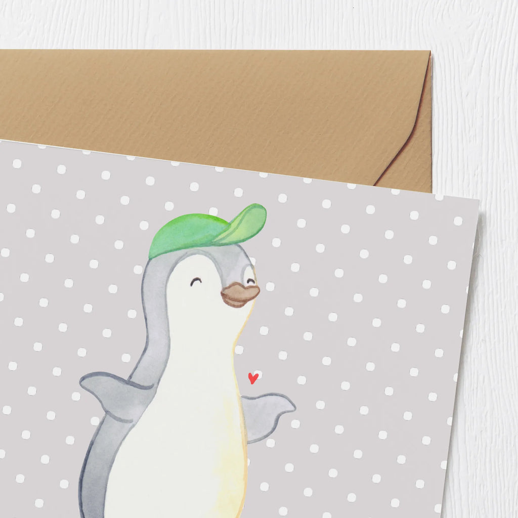 Deluxe Karte Pinguin Skateboarden Hochzeitskarte, Hochwertige Klappkarte, Hochwertige Grußkarte, Karte, Klappkarte, Glückwunschkarte, Grußkarte, Geburtstagskarte, Einladungskarte, Geschenk, Sport, Sportart, Hobby, Schenken, Danke, Dankeschön, Auszeichnung, Gewinn, Sportler, Skateplatz, Skateboard, Skateboarden, Skaten, Skateboard fahren