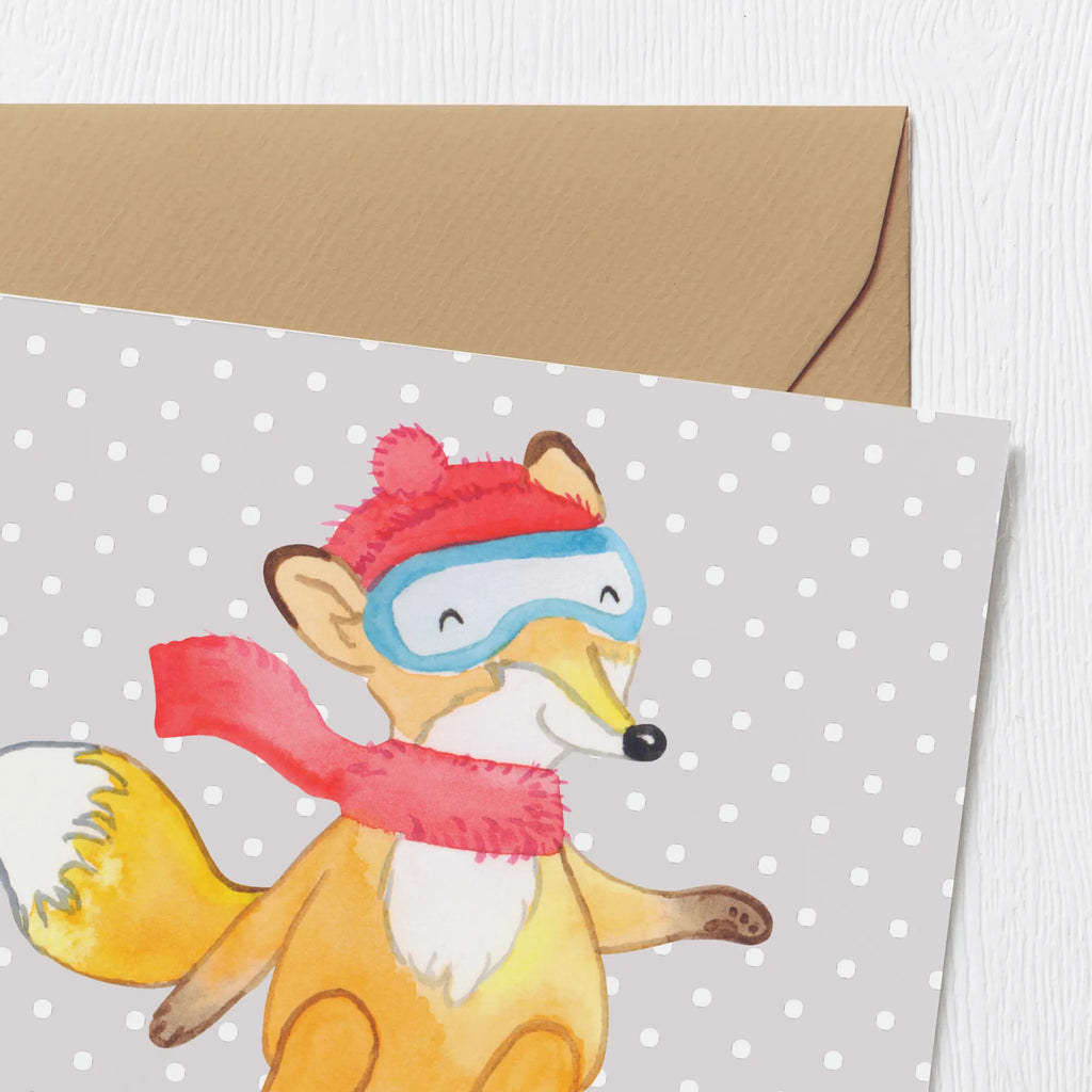 Deluxe Card Hare snowboarding Geburtstagskarte, Klappkarte, Grußkarte, Hochzeitskarte, Hochwertige Klappkarte, Einladungskarte, Karte, Hochwertige Grußkarte, Glückwunschkarte, Geschenk, Sport, Sportart, Hobby, Schenken, Danke, Dankeschön, Auszeichnung, Gewinn, Sportler, snowboarden, Snowboard, Winterurlaub, Snowboardschule, Wintersport