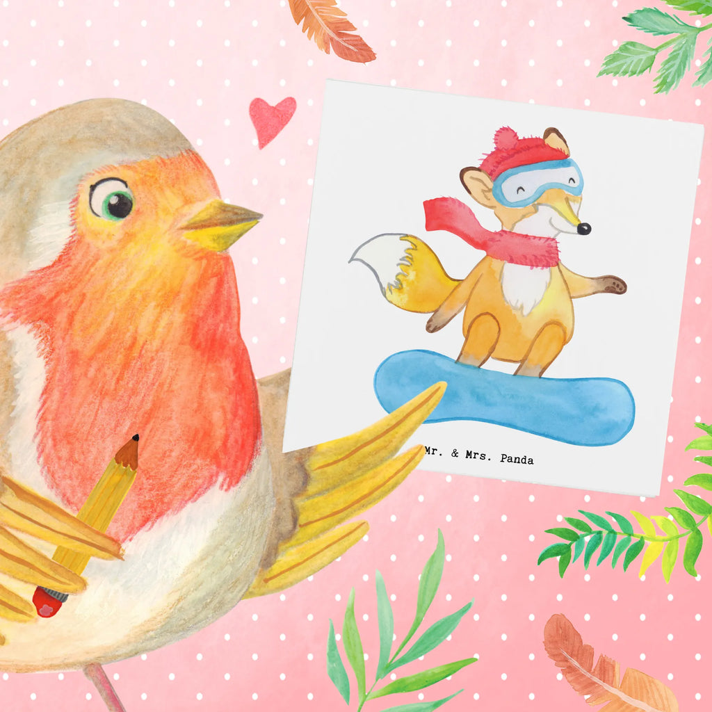 Deluxe Card Hare snowboarding Geburtstagskarte, Klappkarte, Grußkarte, Hochzeitskarte, Hochwertige Klappkarte, Einladungskarte, Karte, Hochwertige Grußkarte, Glückwunschkarte, Geschenk, Sport, Sportart, Hobby, Schenken, Danke, Dankeschön, Auszeichnung, Gewinn, Sportler, snowboarden, Snowboard, Winterurlaub, Snowboardschule, Wintersport