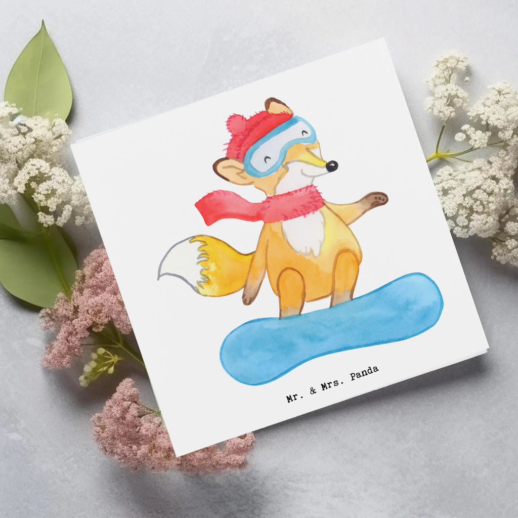 Deluxe Card Hare snowboarding Geburtstagskarte, Klappkarte, Grußkarte, Hochzeitskarte, Hochwertige Klappkarte, Einladungskarte, Karte, Hochwertige Grußkarte, Glückwunschkarte, Geschenk, Sport, Sportart, Hobby, Schenken, Danke, Dankeschön, Auszeichnung, Gewinn, Sportler, snowboarden, Snowboard, Winterurlaub, Snowboardschule, Wintersport