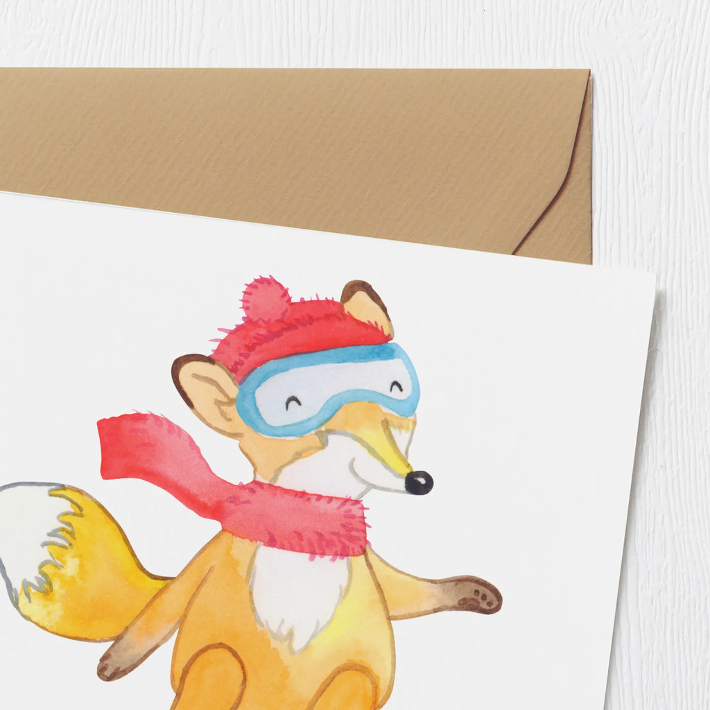 Deluxe Card Hare snowboarding Geburtstagskarte, Klappkarte, Grußkarte, Hochzeitskarte, Hochwertige Klappkarte, Einladungskarte, Karte, Hochwertige Grußkarte, Glückwunschkarte, Geschenk, Sport, Sportart, Hobby, Schenken, Danke, Dankeschön, Auszeichnung, Gewinn, Sportler, snowboarden, Snowboard, Winterurlaub, Snowboardschule, Wintersport