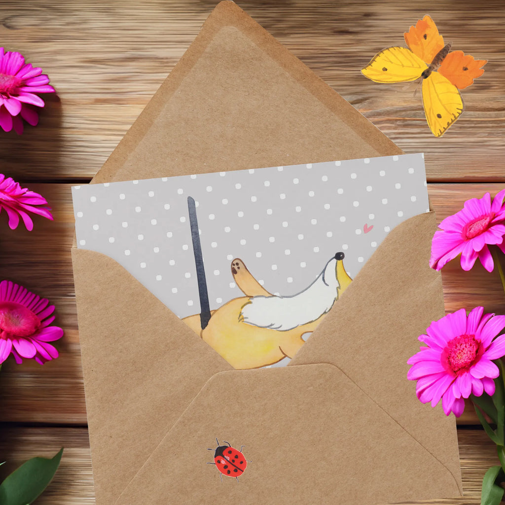 Deluxe Card Fox Pole Dance Klappkarte, Hochzeitskarte, Glückwunschkarte, Hochwertige Klappkarte, Einladungskarte, Karte, Grußkarte, Hochwertige Grußkarte, Geburtstagskarte, Geschenk, Sport, Sportart, Hobby, Schenken, Danke, Dankeschön, Auszeichnung, Gewinn, Sportler, Pole Dance, Tanzen, Tanz