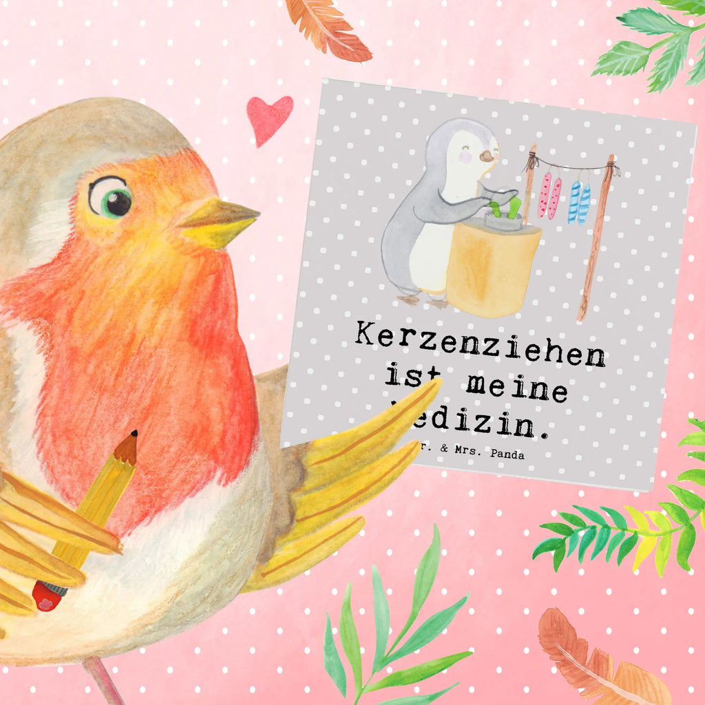 Deluxe Karte Pinguin Kerzenziehen Geburtstagskarte, Hochwertige Grußkarte, Grußkarte, Einladungskarte, Glückwunschkarte, Hochzeitskarte, Hochwertige Klappkarte, Karte, Klappkarte, Geschenk, Sport, Sportart, Hobby, Schenken, Danke, Dankeschön, Auszeichnung, Gewinn, Sportler, Kerzen ziehen. DIY, Kerzenziehen, Deko basteln