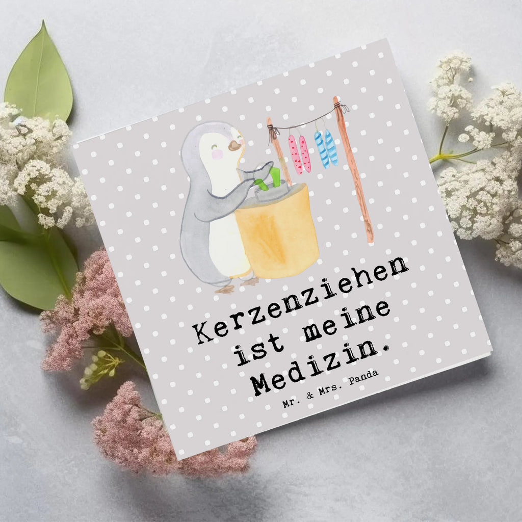 Deluxe Karte Pinguin Kerzenziehen Geburtstagskarte, Hochwertige Grußkarte, Grußkarte, Einladungskarte, Glückwunschkarte, Hochzeitskarte, Hochwertige Klappkarte, Karte, Klappkarte, Geschenk, Sport, Sportart, Hobby, Schenken, Danke, Dankeschön, Auszeichnung, Gewinn, Sportler, Kerzen ziehen. DIY, Kerzenziehen, Deko basteln