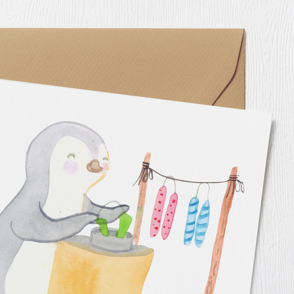 Deluxe Karte Pinguin Kerzenziehen Geburtstagskarte, Hochwertige Grußkarte, Grußkarte, Einladungskarte, Glückwunschkarte, Hochzeitskarte, Hochwertige Klappkarte, Karte, Klappkarte, Geschenk, Sport, Sportart, Hobby, Schenken, Danke, Dankeschön, Auszeichnung, Gewinn, Sportler, Kerzen ziehen. DIY, Kerzenziehen, Deko basteln