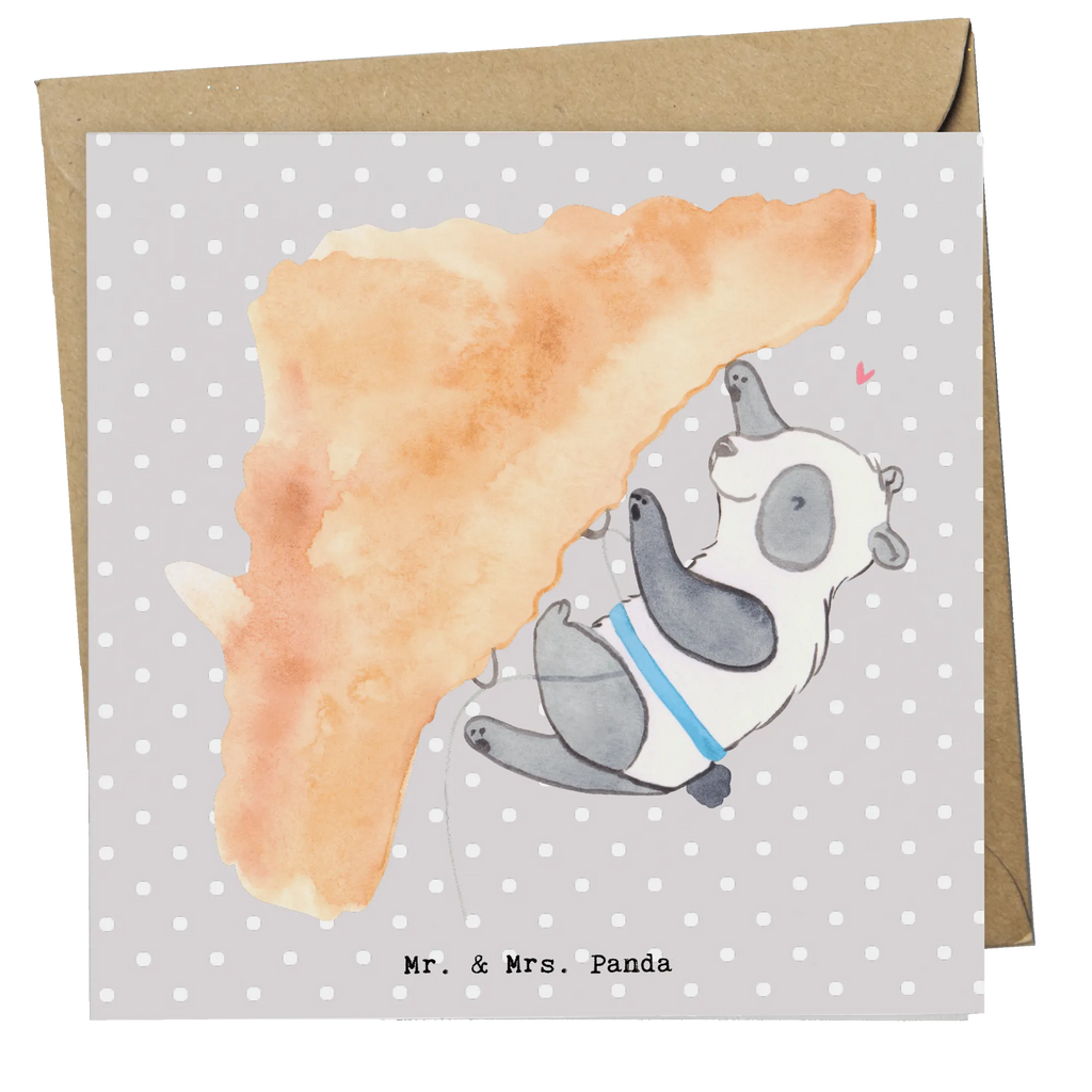 Deluxe Card panda Climb Hochwertige Grußkarte, Karte, Hochwertige Klappkarte, Klappkarte, Einladungskarte, Glückwunschkarte, Hochzeitskarte, Geburtstagskarte, Grußkarte, Geschenk, Sport, Sportart, Hobby, Schenken, Danke, Dankeschön, Auszeichnung, Gewinn, Sportler, Kletterhalle, Bouldern, Klettersport, Klettern